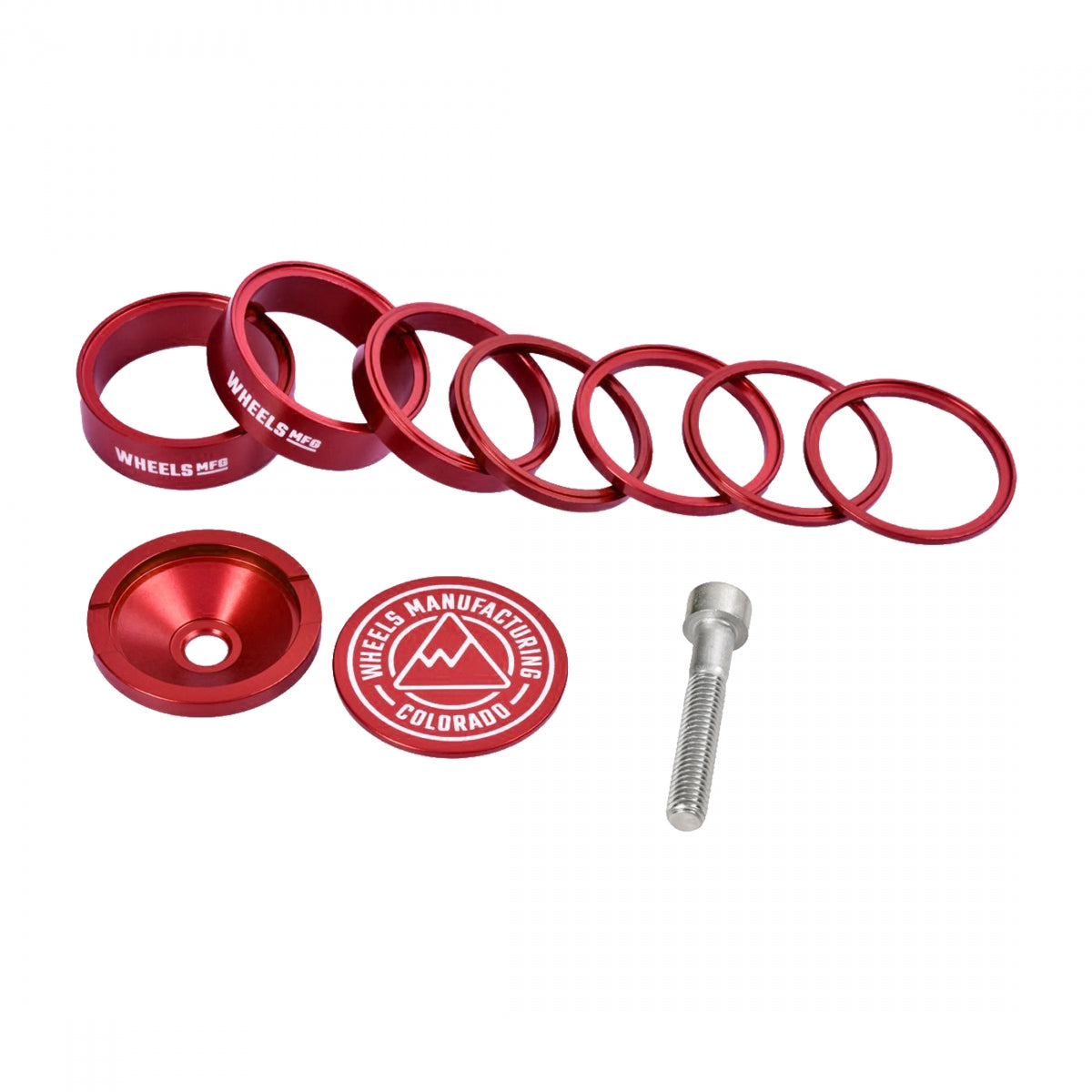HEAD PART WMFG SPACER STACKRIGHT PRO KIT RD
