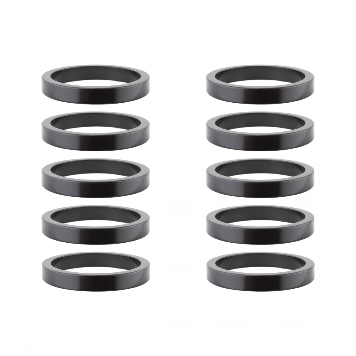 HEAD PART OR8 SPACER ALY 5mmx1-1/8 BK BGof10