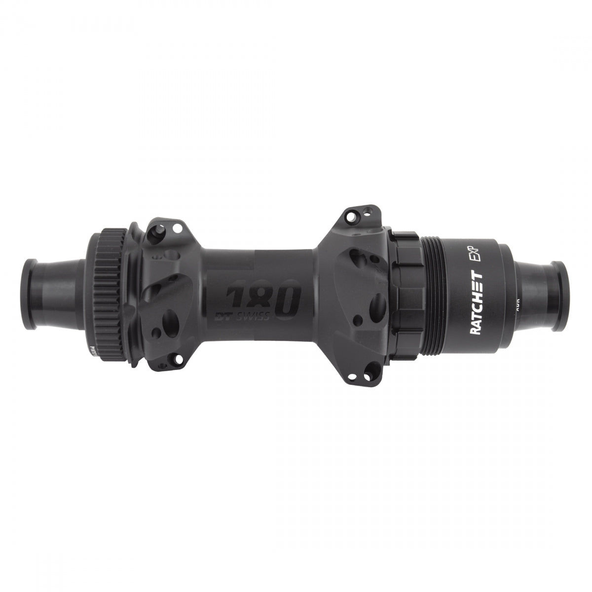 HUB RR DT 180 STRAIGHT PULL RD 24x142x12mmTA CL 12s XDR RATCHET EXP BK (K)