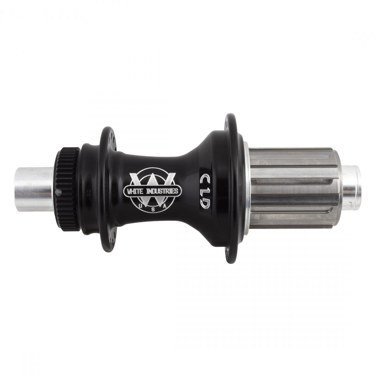 HUB RR WHITE IND CLD 32x142x12mmTA 10-11sCAS TI CL BK