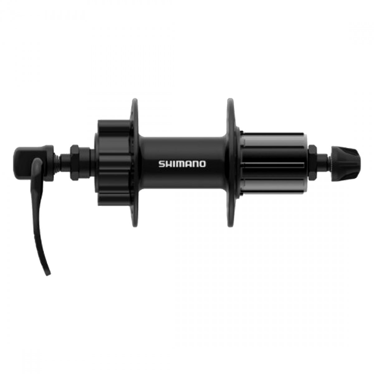HUB RR SHI FH-TX506 36x135 QR 6B 8-10sCAS BK BULK