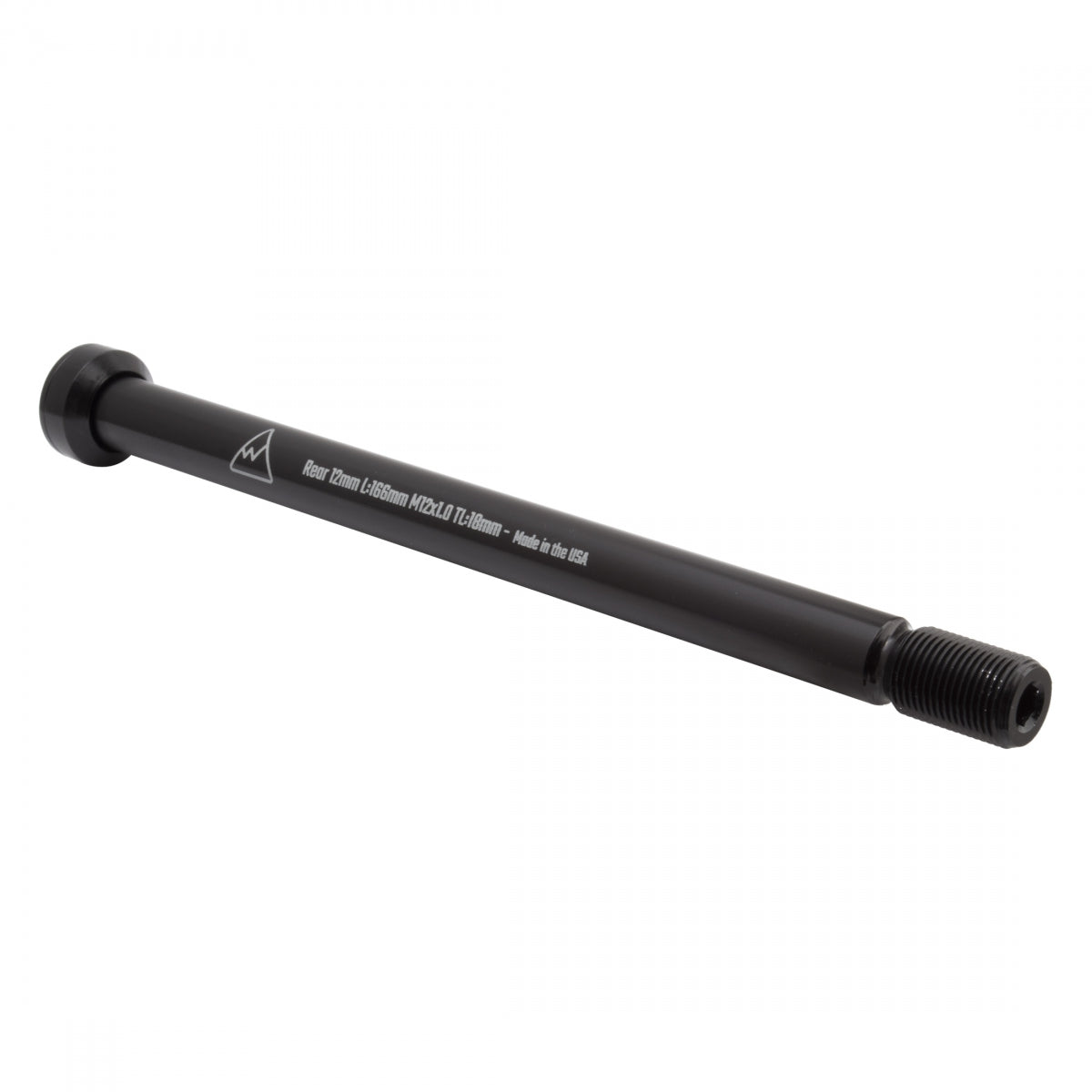HUB SKEWER WMFG THRU RR 12x166x1.0t CONICAL BK
