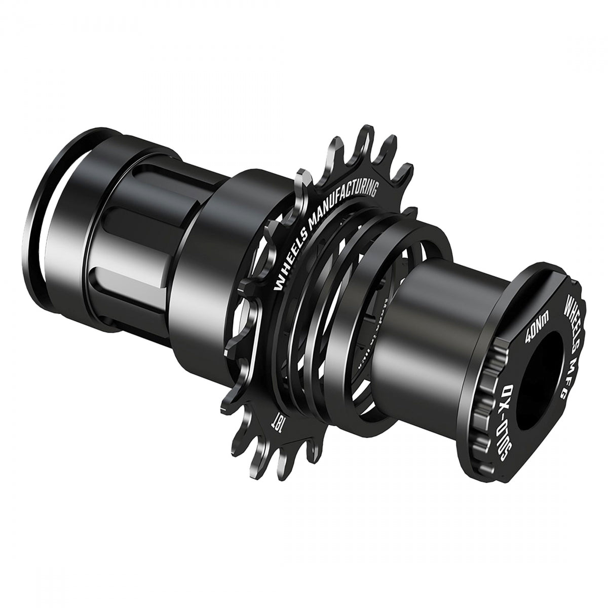 HUB WMFG SINGLE SPD KIT SOLO-XD f/XD w/18T BK