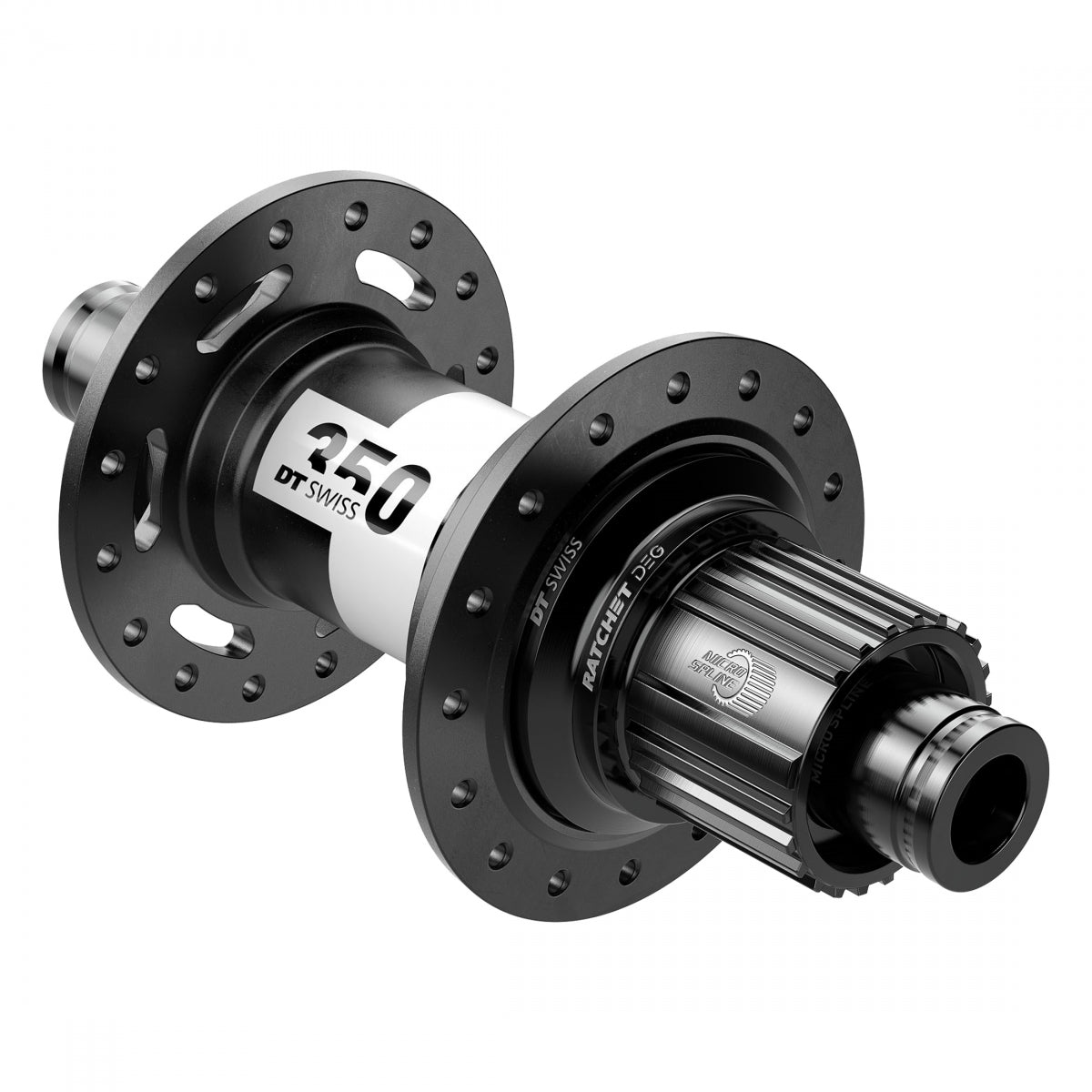 HUB RR DT 350 MTB 32x148x12mmTA CL MICROSPLINE RATCHET DEG 72 BK