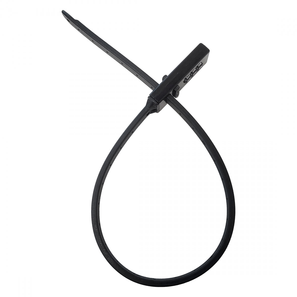 LOCK SUNLT EZ-ZIP CABLE COMBO 56cm BK