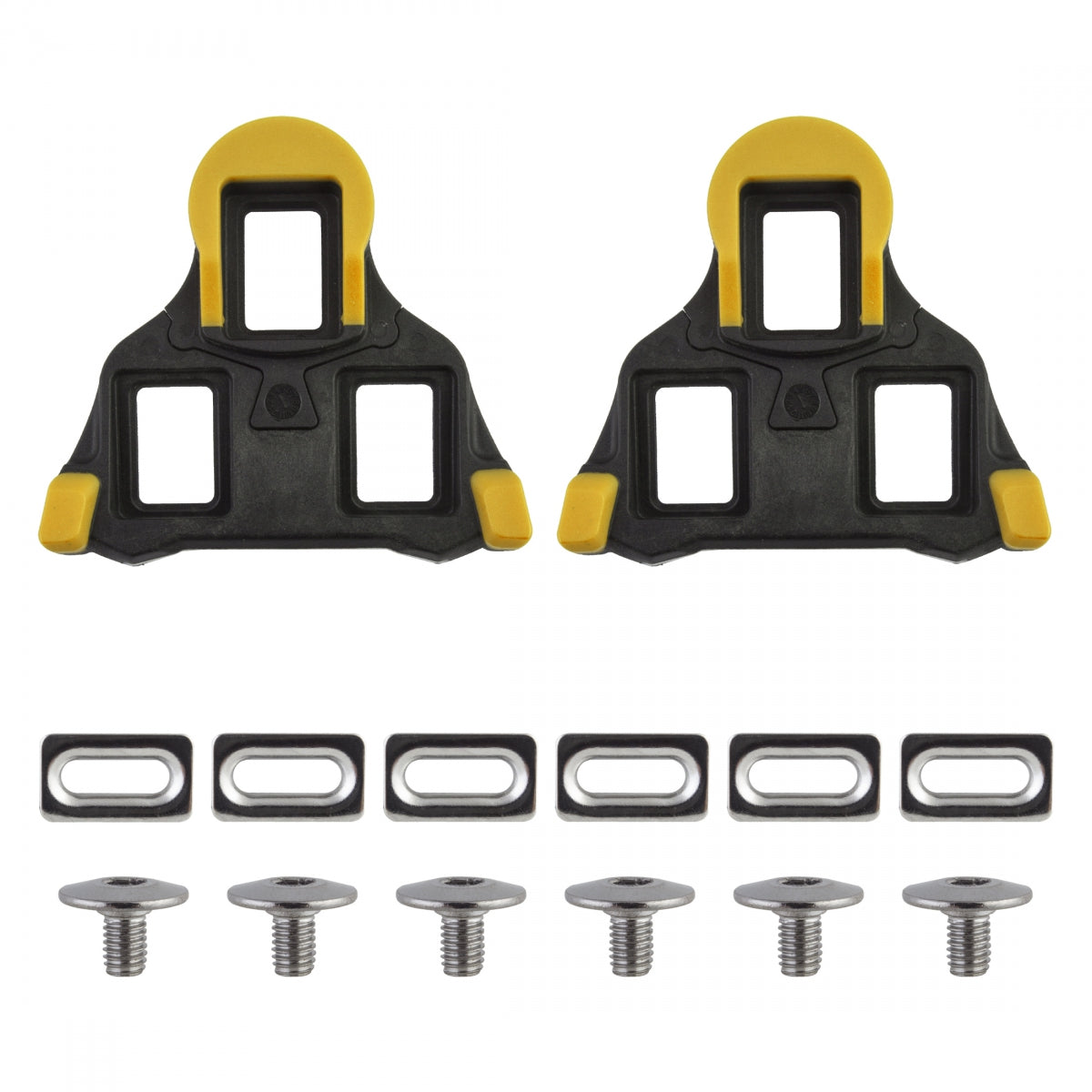 Pedal Cleat Or8 Split Spd-Sl 6D Float Bk/Yl