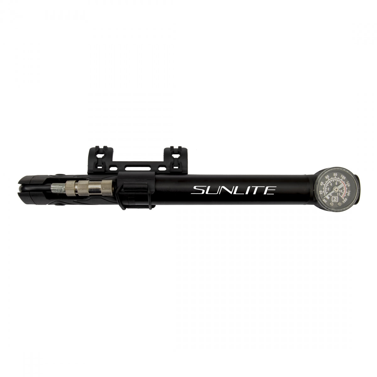 Pump Sunlt Mini Road Speed Dial Telescoping W/Gage Bk