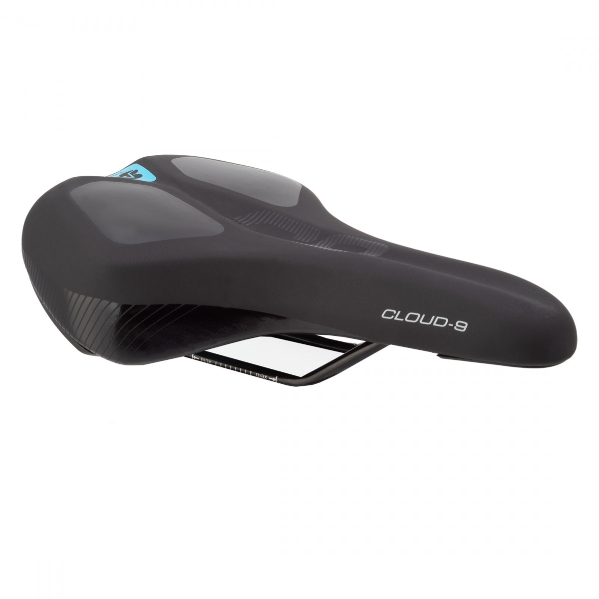 Saddle C9 Kush-E Medium Memory Foam 10.4X6.5 Bk
