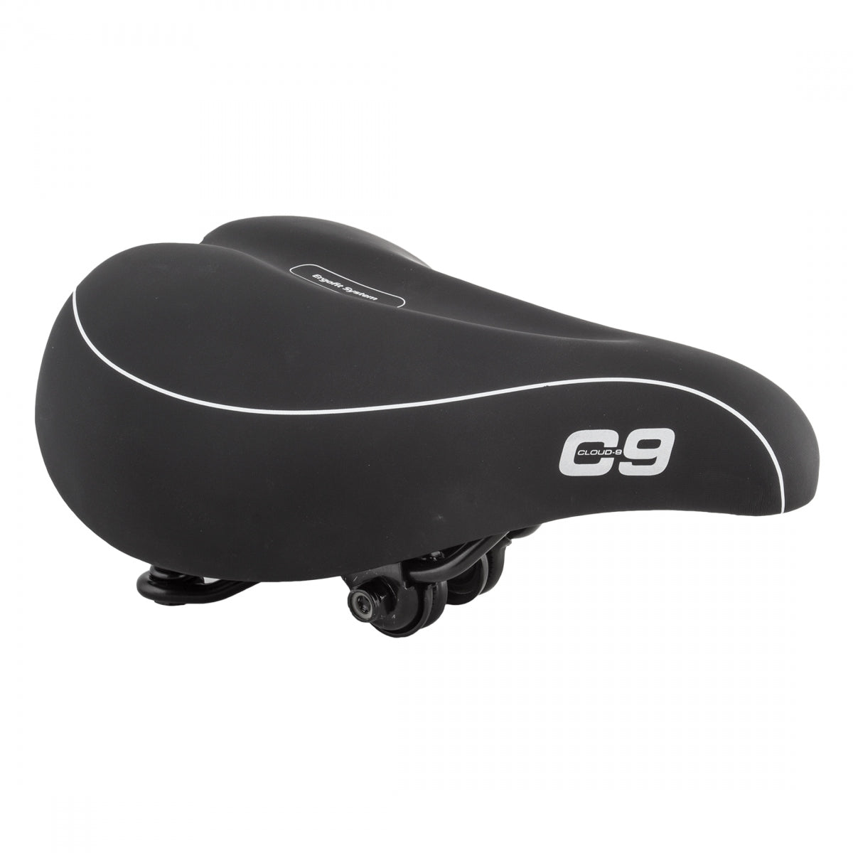 Saddle C9 Comfort Web Spring Soft Touch Vinyl Wr Bk