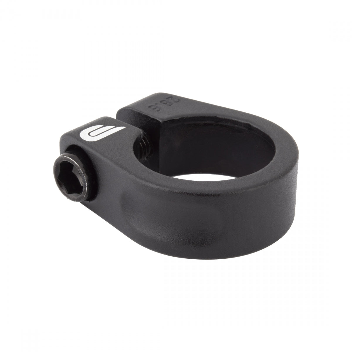 SEATPOST CLAMP PURE 28.6 ALY BK