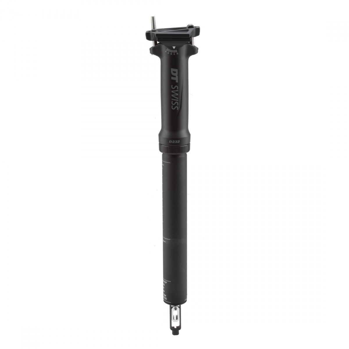 SEATPOST DT D232 DROPPER 30.9 400/60mm w/L1 REMOTE/CABLES/HOUSING BK