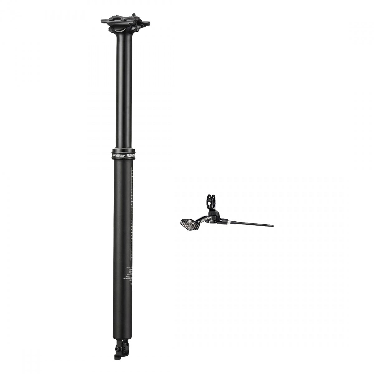 SEATPOST FSA FLOWTRON DROPPER 31.6 446/150mm SB0 ADJ HEIGHT/REMOTE BK (N)