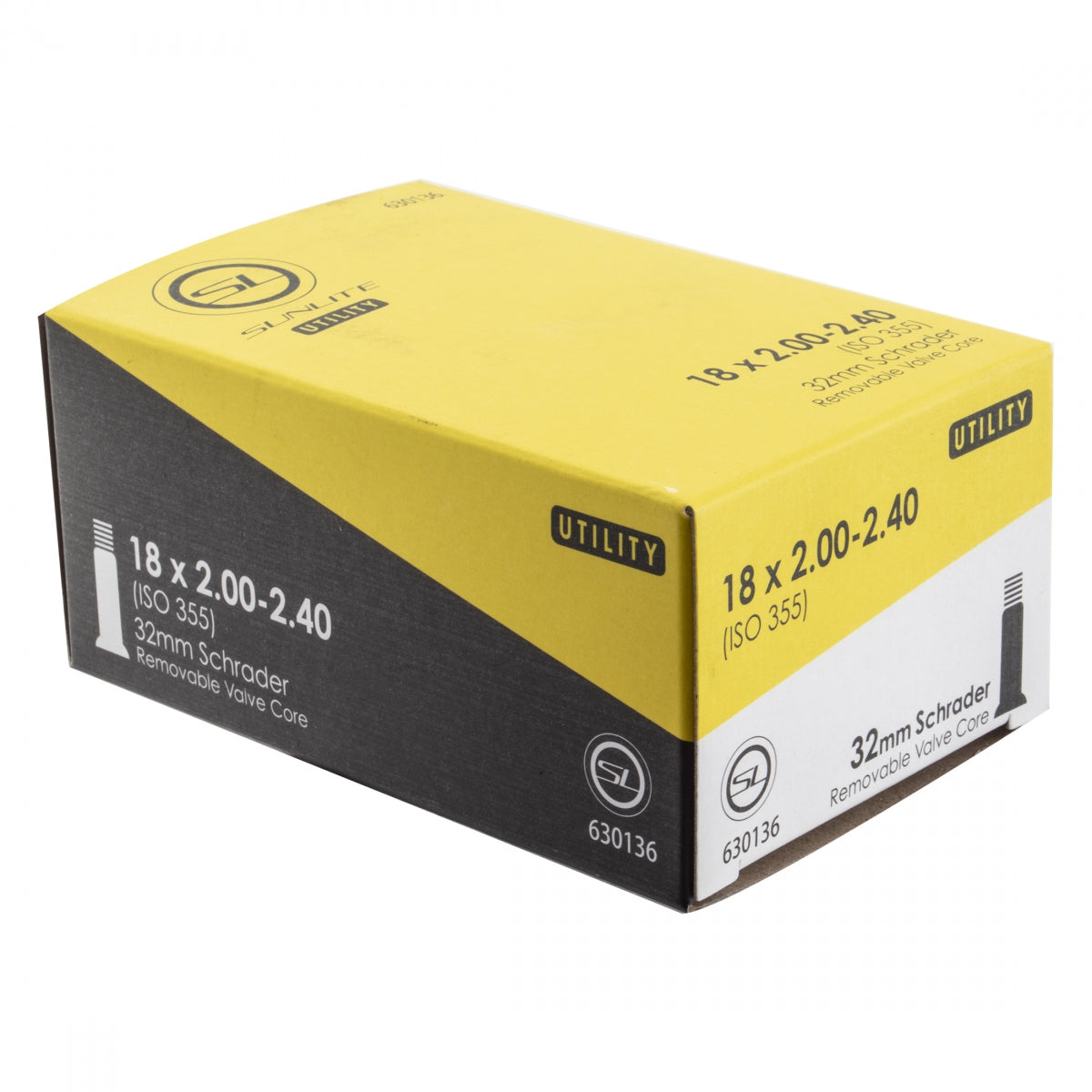 TUBE SUNLT UTILIT 18x2.00-2.40 SV32/SMTH/RC FFW54mm