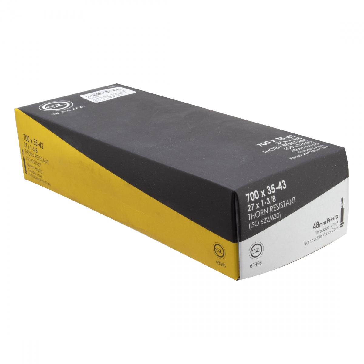 TUBE SUNLT THORN RES 700x35-43 PV48/THRD/RC (27x1-3/8) FFW31mm