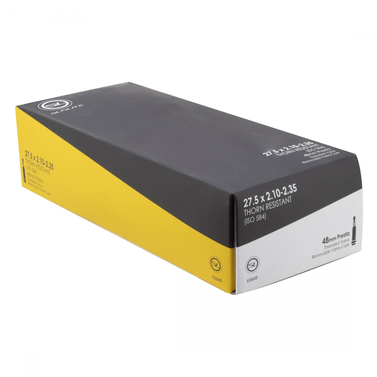 TUBE SUNLT THORN RES 27.5x2.10-2.35 PV48/THRD/RC FFW54mm