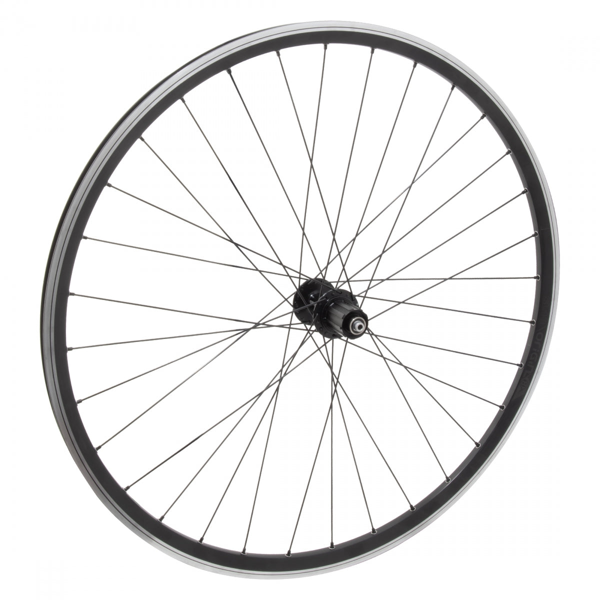 WHL RR 700 622x18 OR8 SL18 BK MSW 32 OR8RD1200 8-11sCASS QR SEAL BK 130mm DTI2.0BK (does not include spacer for 10 speed)