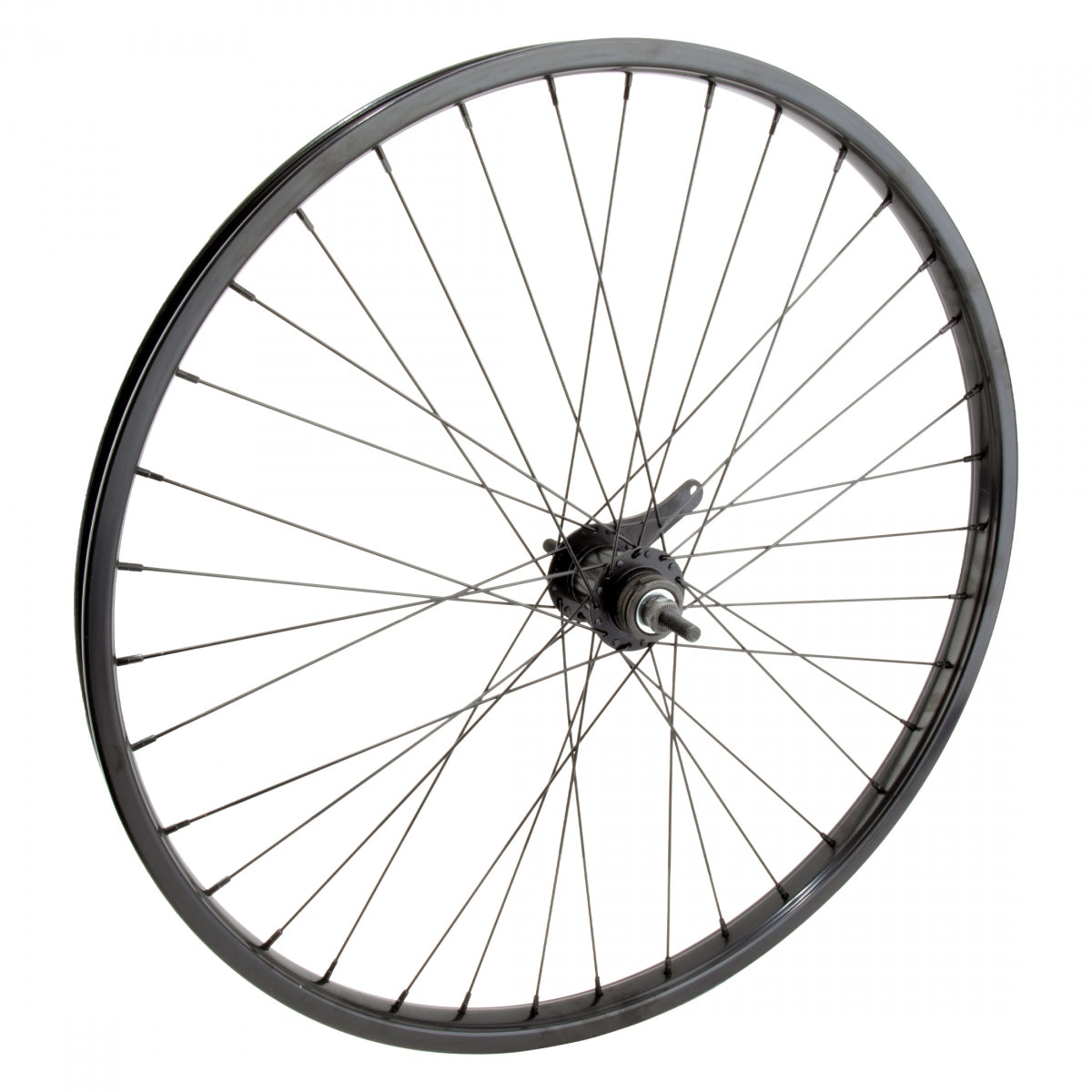 WHL RR 26x1.75 559x25 STL BK 36 KT CB 110mm 14gBK w/TRIM KIT