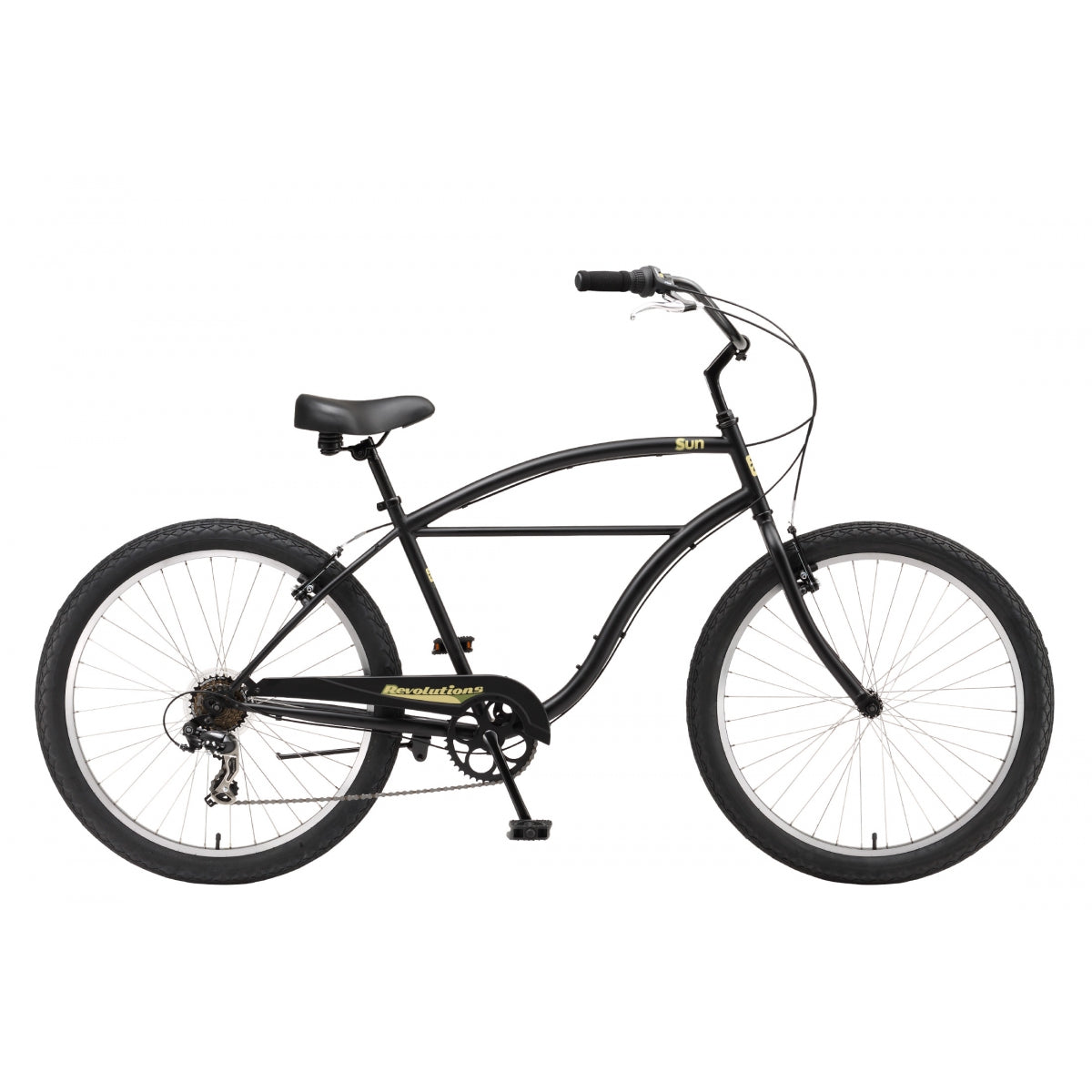 BIKE SUN REV STL M18.5 7S (H) S-BK