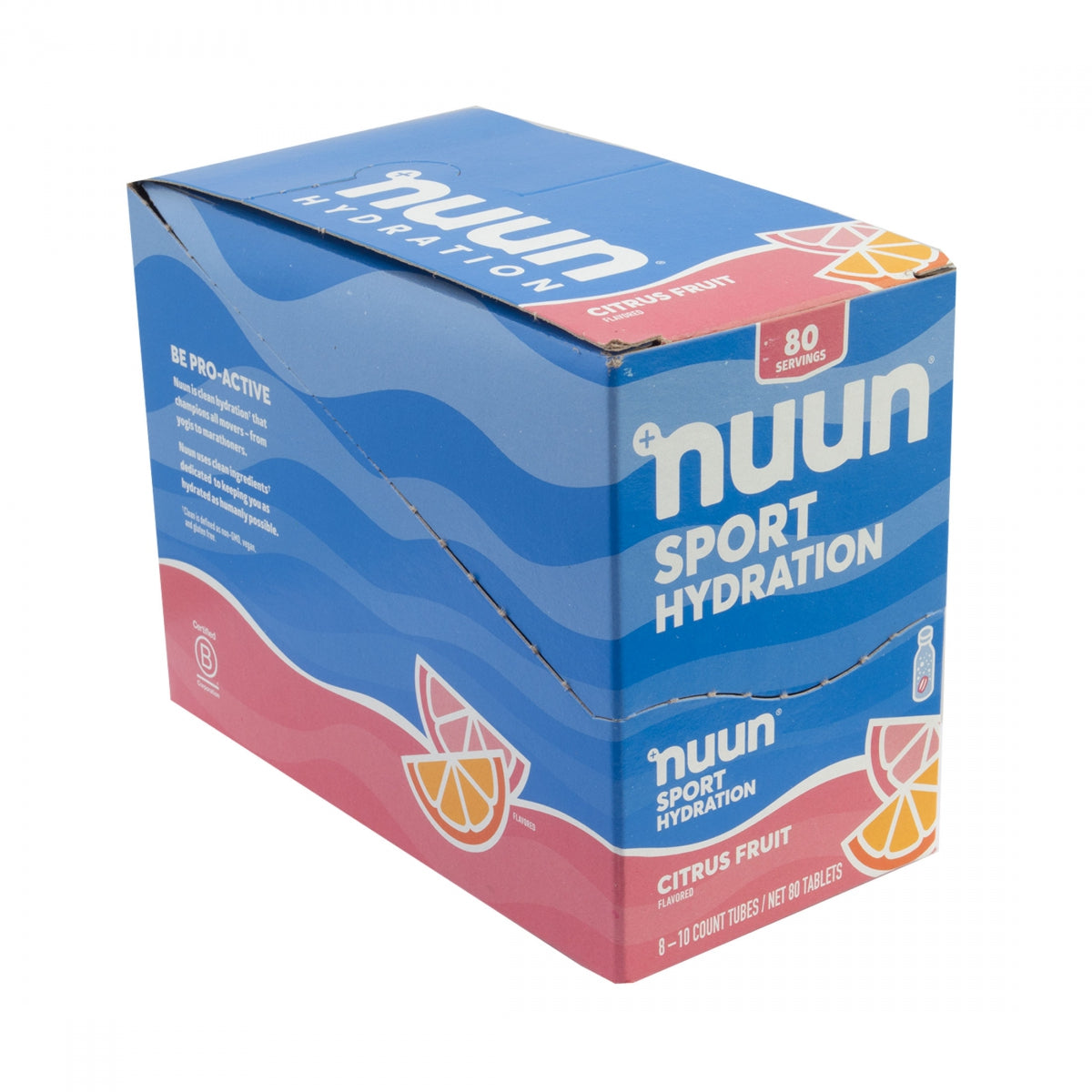 FOOD NUUN ELECTROLYTE ACTIVE CITRUS FRUIT BXof8