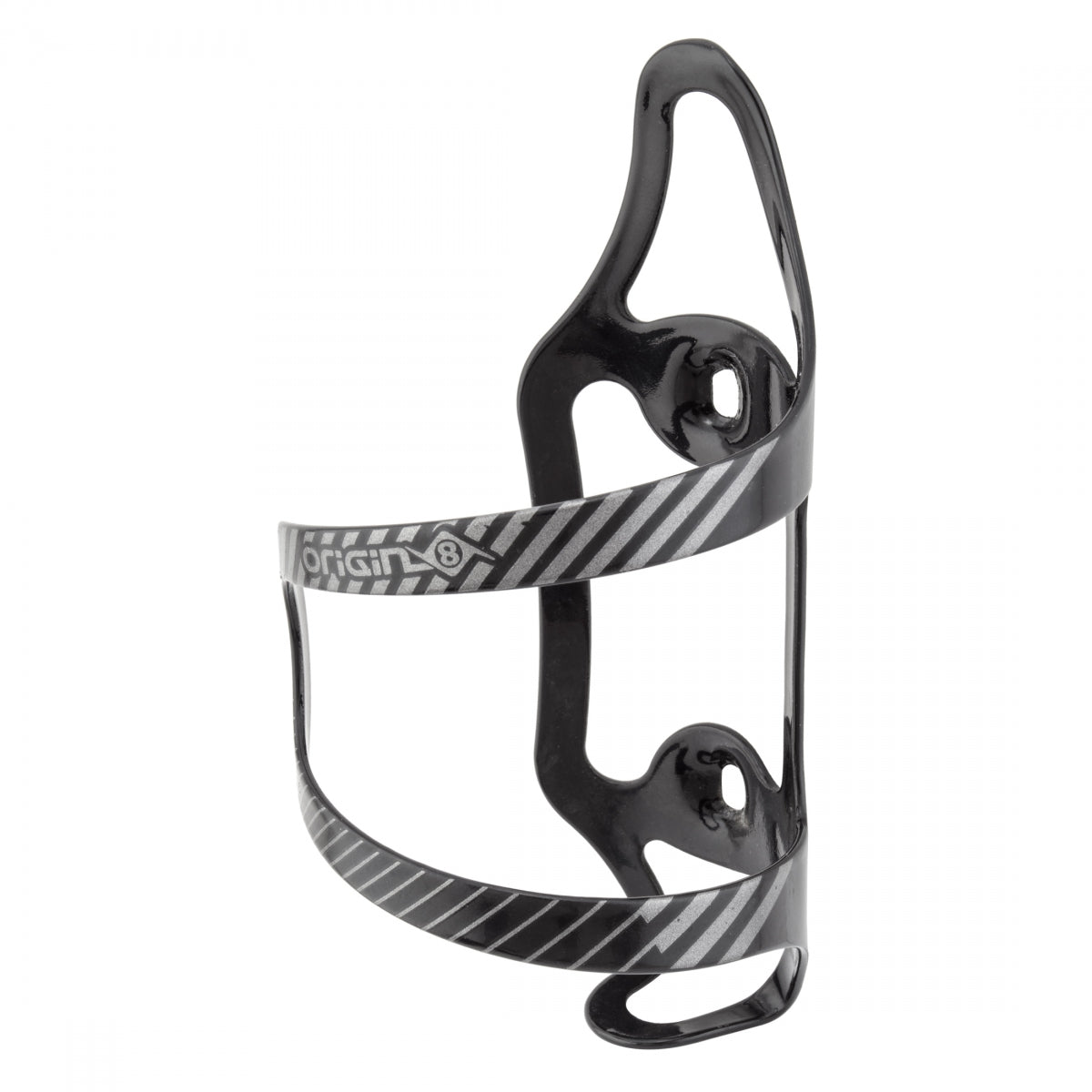 BOTTLE CAGE OR8 ALLOY KLUTCH LH BK/GY (L)
