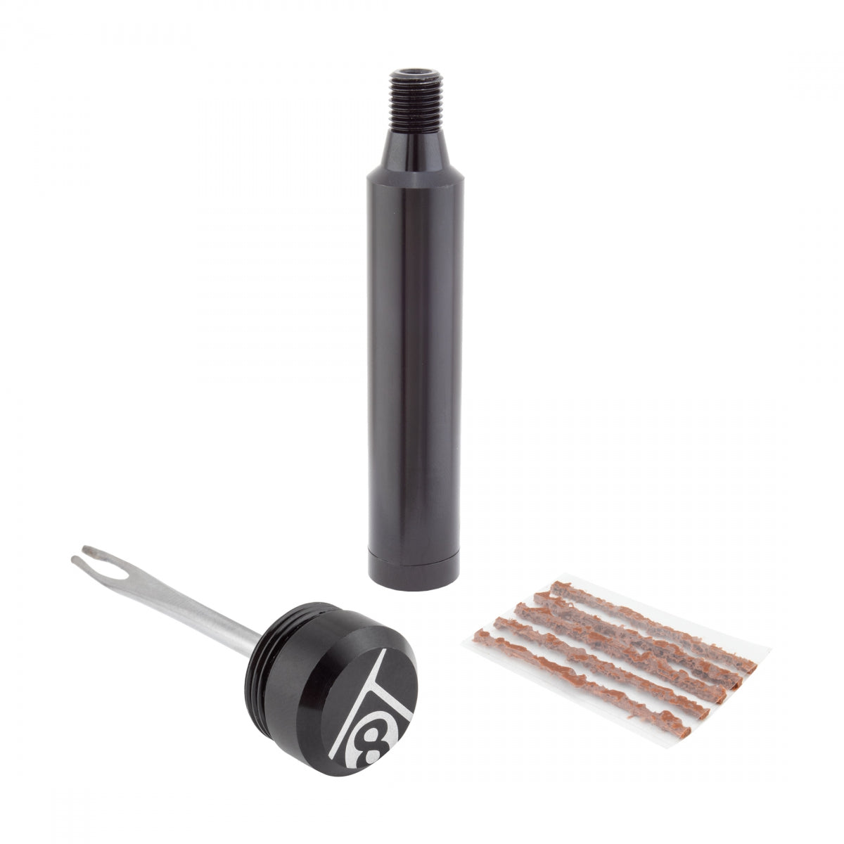 PATCH KIT OR8 TUBELESS TIRE REPAIR KIT THREADED ALY BK