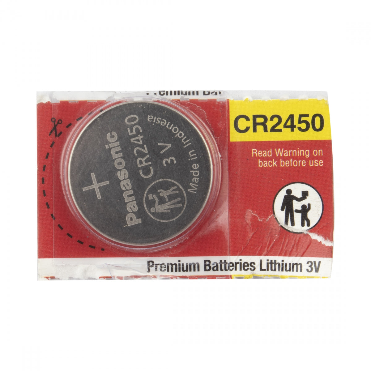 BATTERY PANASONIC LITHIUM CR2450