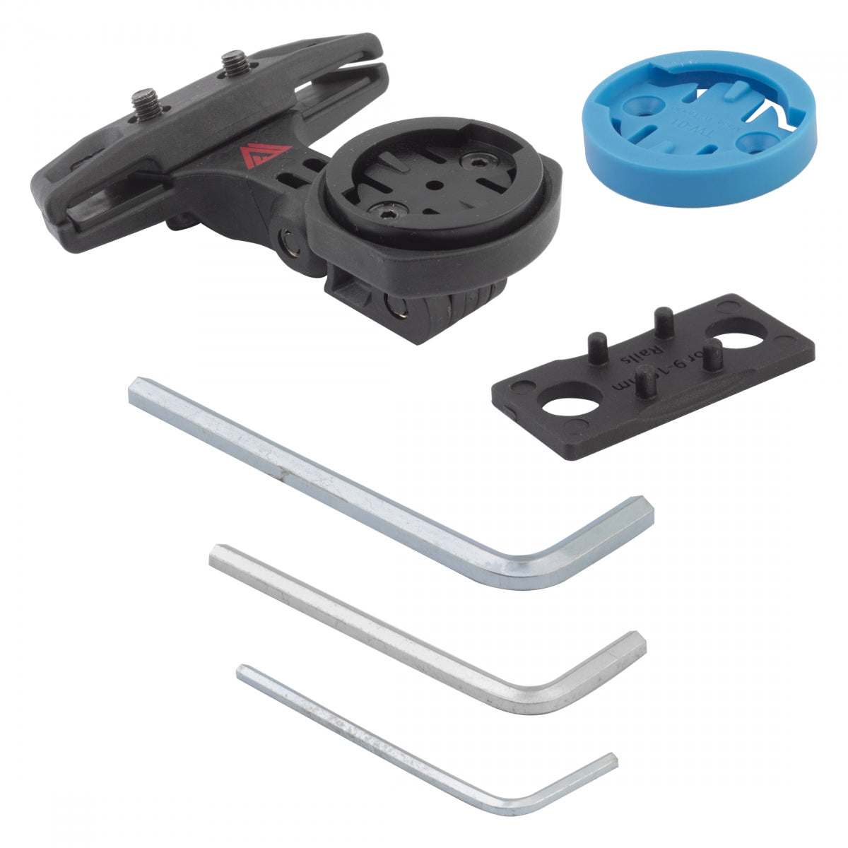 LIGHT PART KOM SADDLE RAIL MOUNT RR RADAR BK